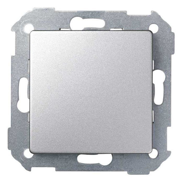 Заглушка Simon SIMON 82 DETAIL, скрытый монтаж, холодный алюминий, 82800-93
