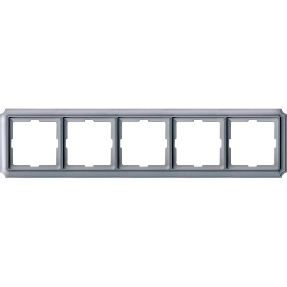 Рамка 5 постов Schneider Electric MERTEN ANTIQUE, полярно-белый, MTN483519