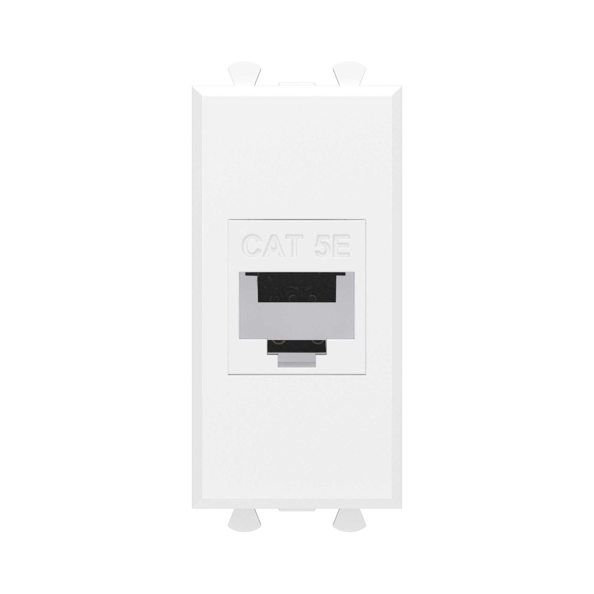 Avanti Розетка компьютерная RJ-45 без шторки      модульная, кат.5е, Белое облако, 1 модуль