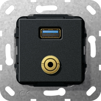 Gira Разъем USB 3.0 A, M гнездо