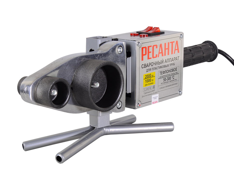 Аппарат для сварки ПВХ труб Ресанта АСПТ-2000К